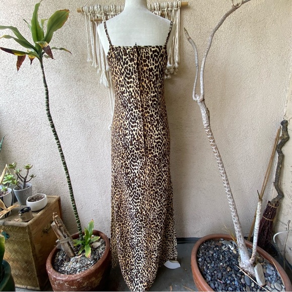 Vintage leopard dress - Picture 2 of 6